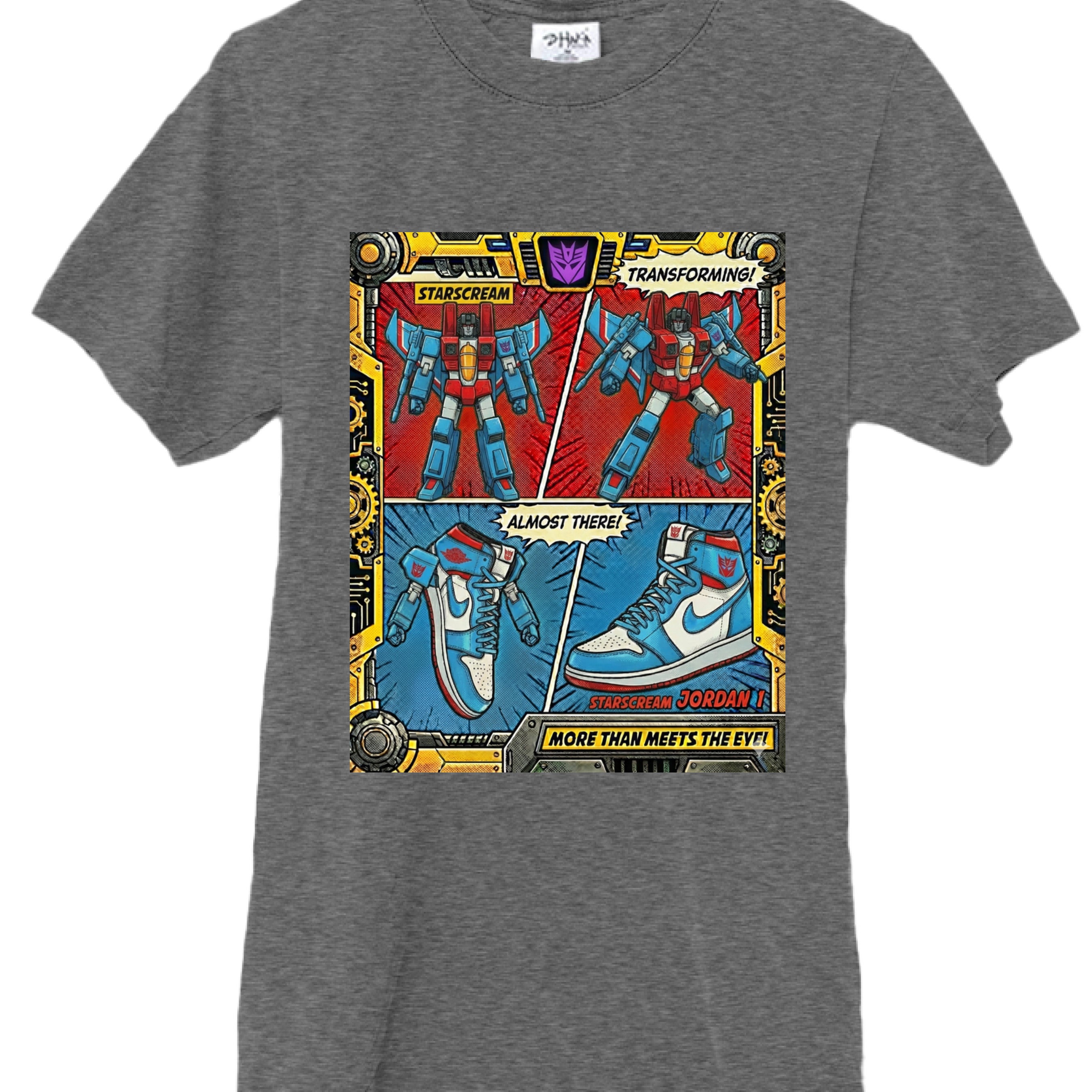 Charcoal Grey Heather - FRONT