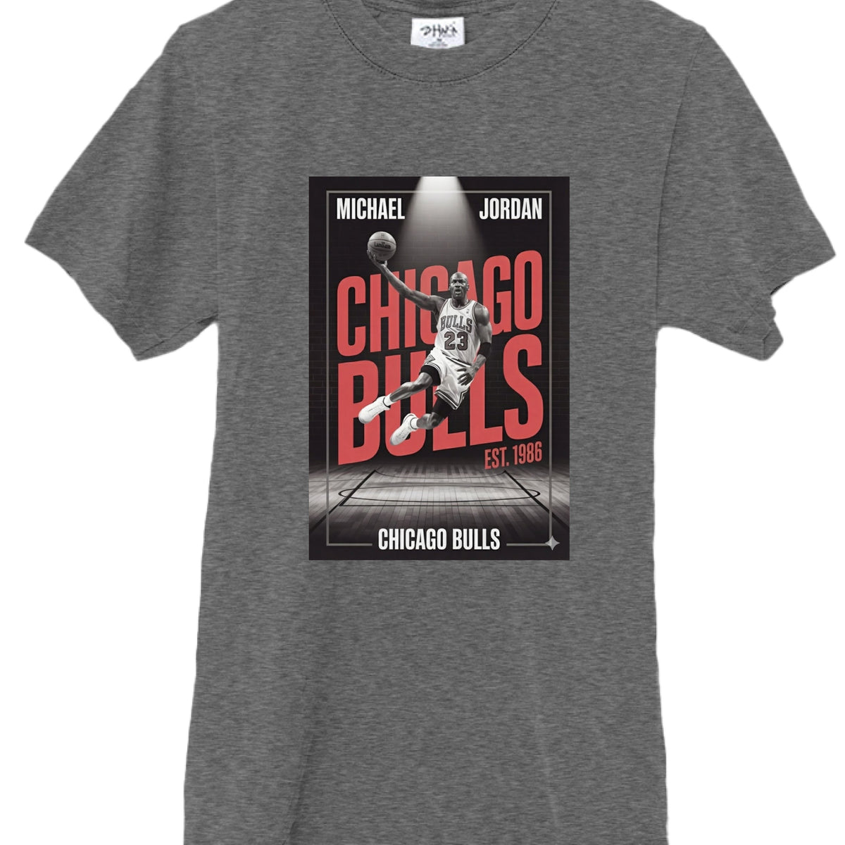 Charcoal Grey Heather - FRONT