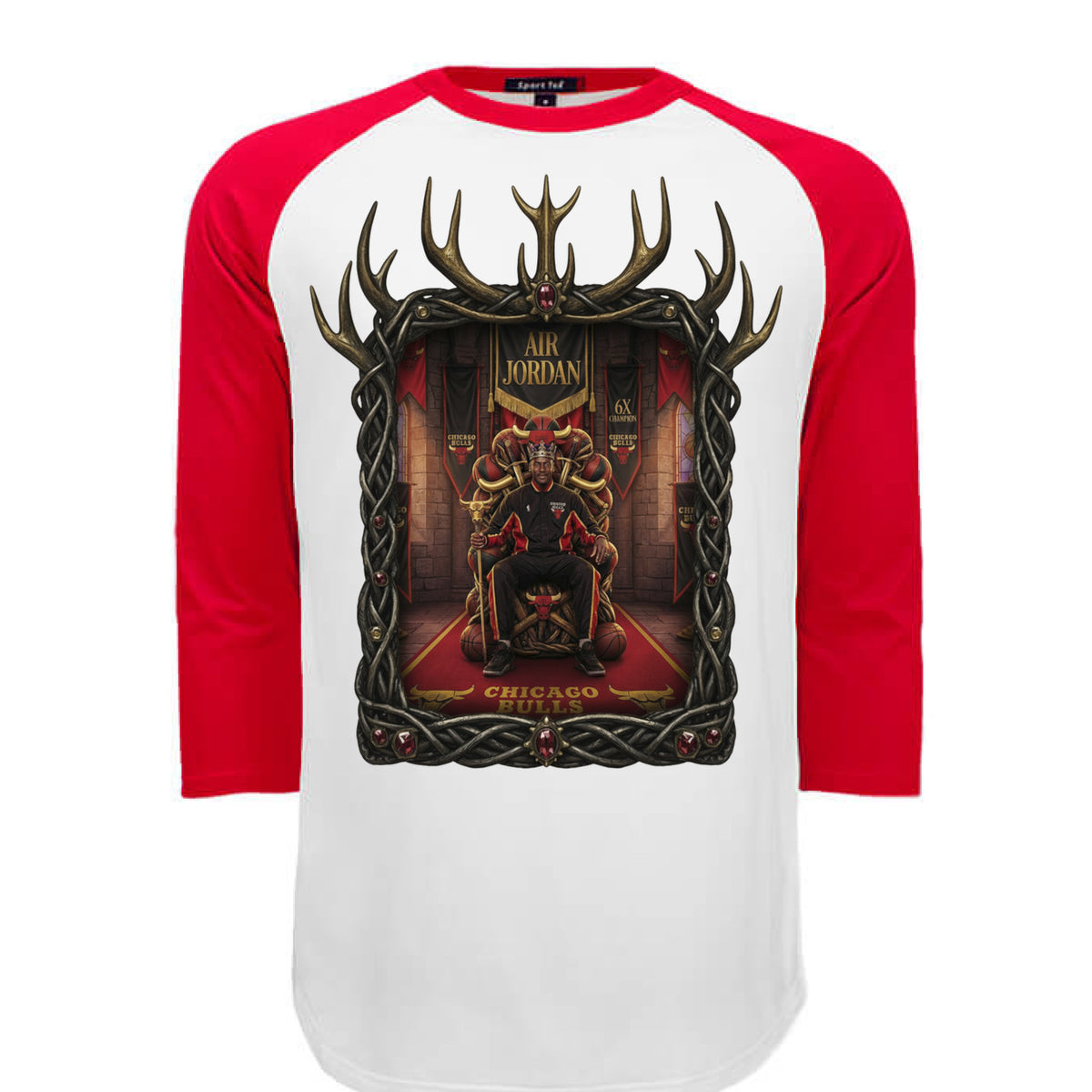 WHITE / RED - FRONT