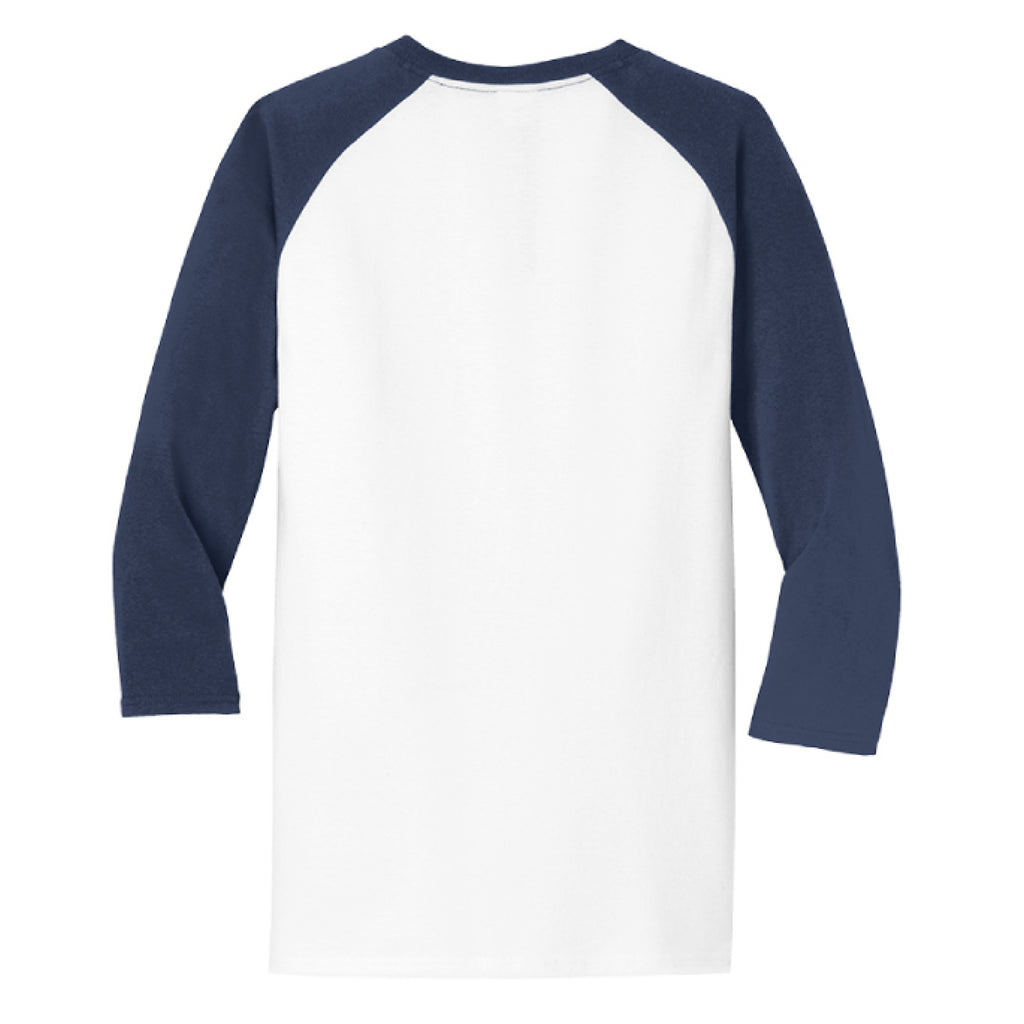 Wht/Navy - BACK