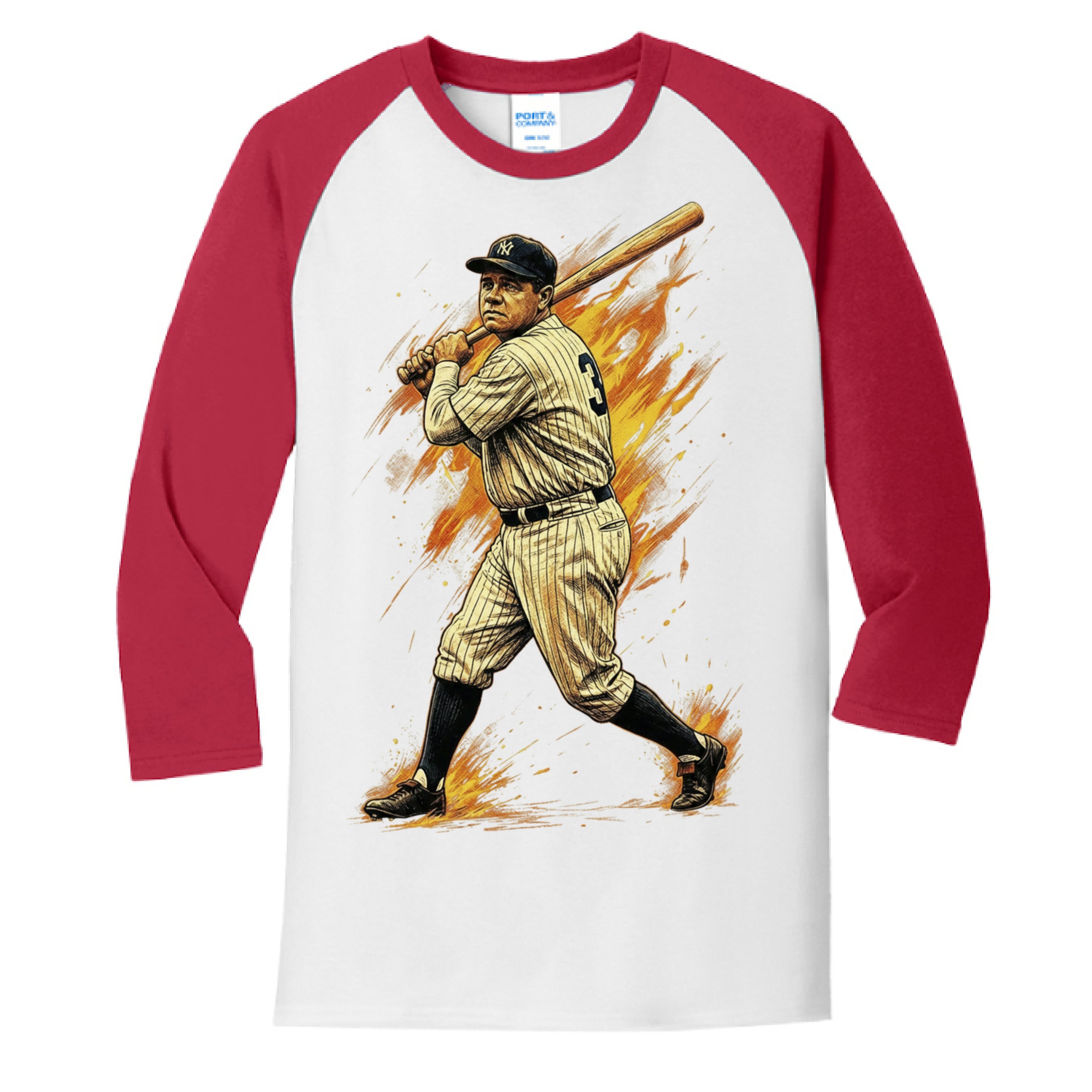 Wht/Red - FRONT