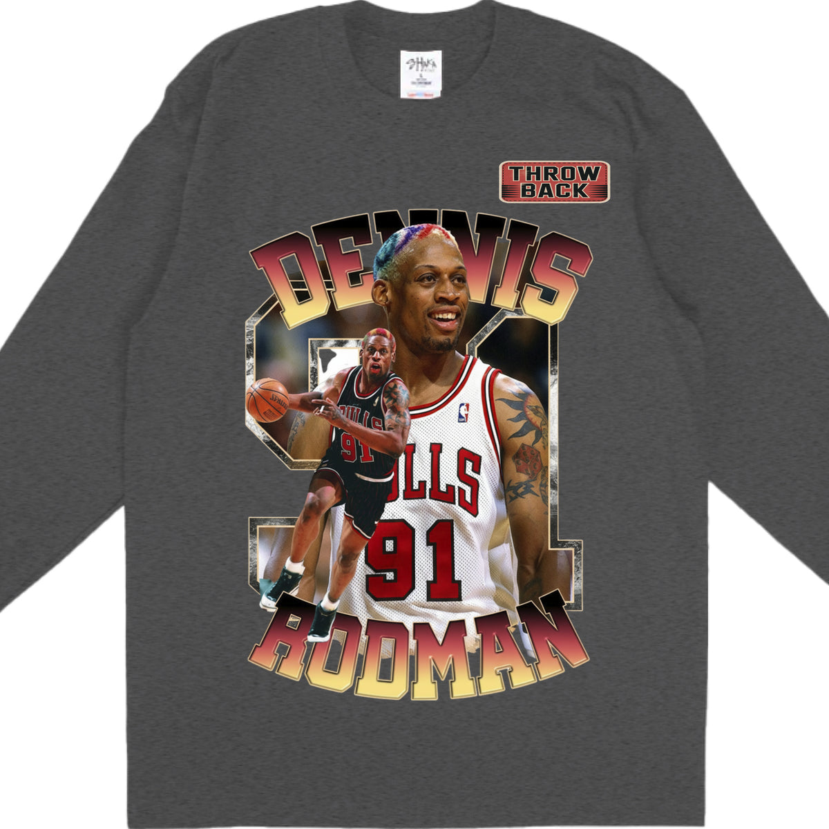 Charcoal Grey Heather - FRONT