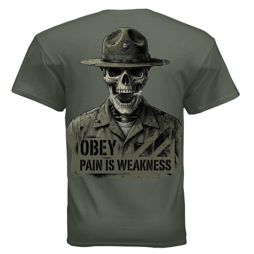 MILITARY GREEN - BACK