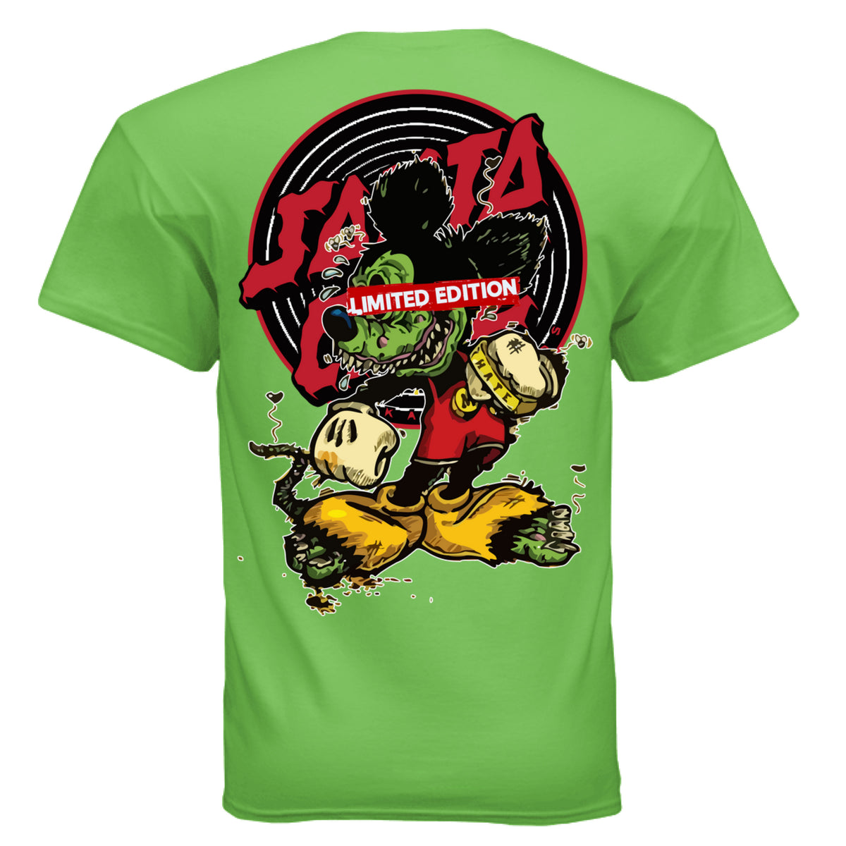 ELECTRIC GREEN - BACK