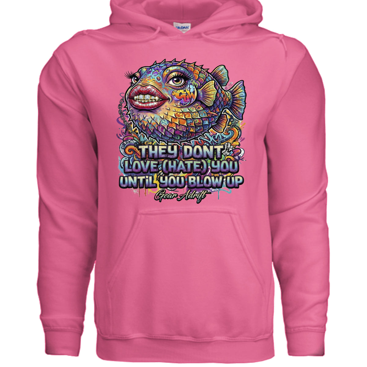 SAFETY PINK - FRONT