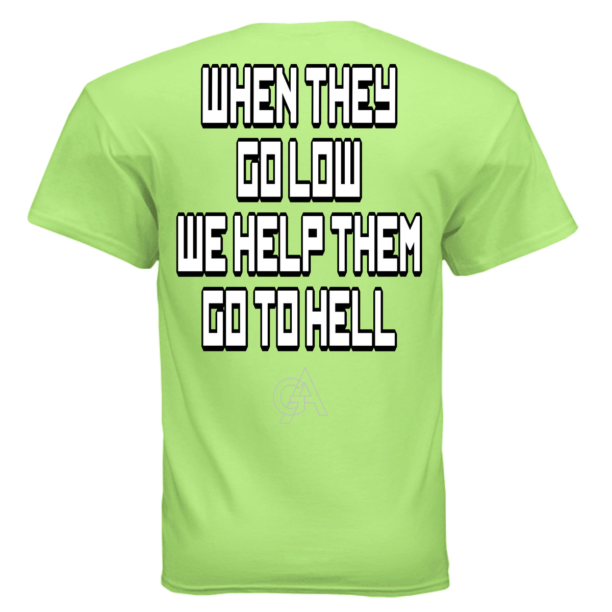 NEON GREEN - BACK