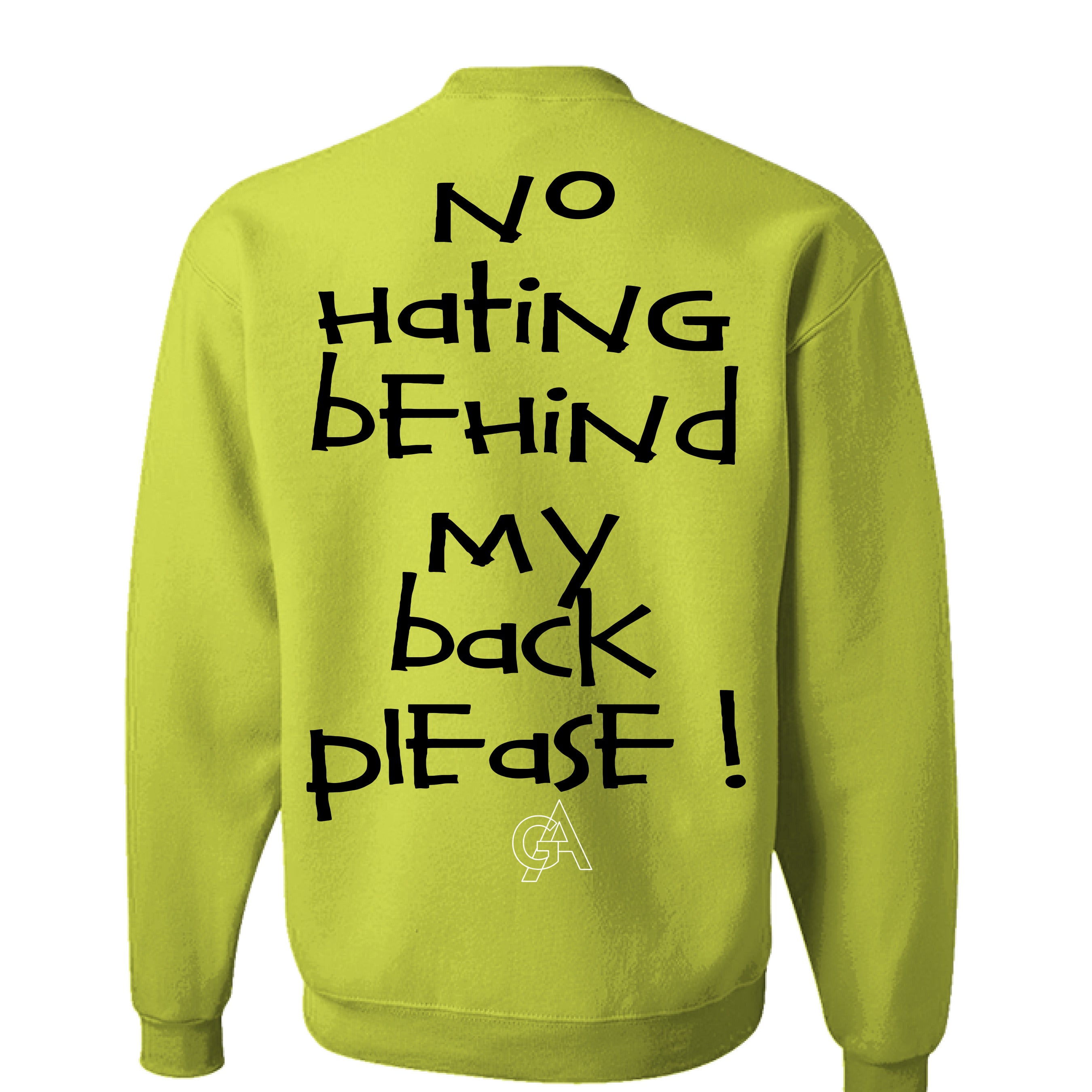 Neon Yellow - BACK