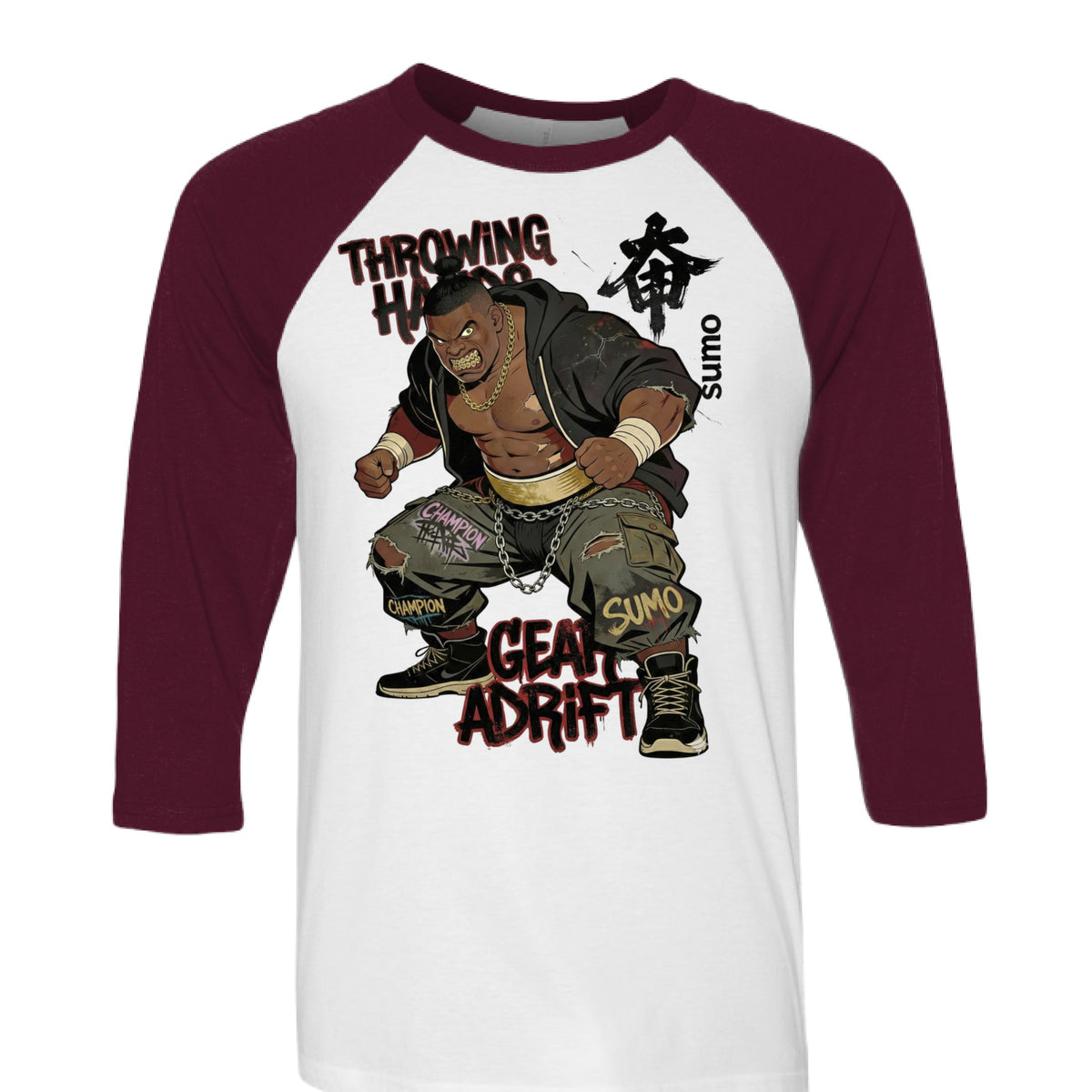 White/ Maroon - FRONT