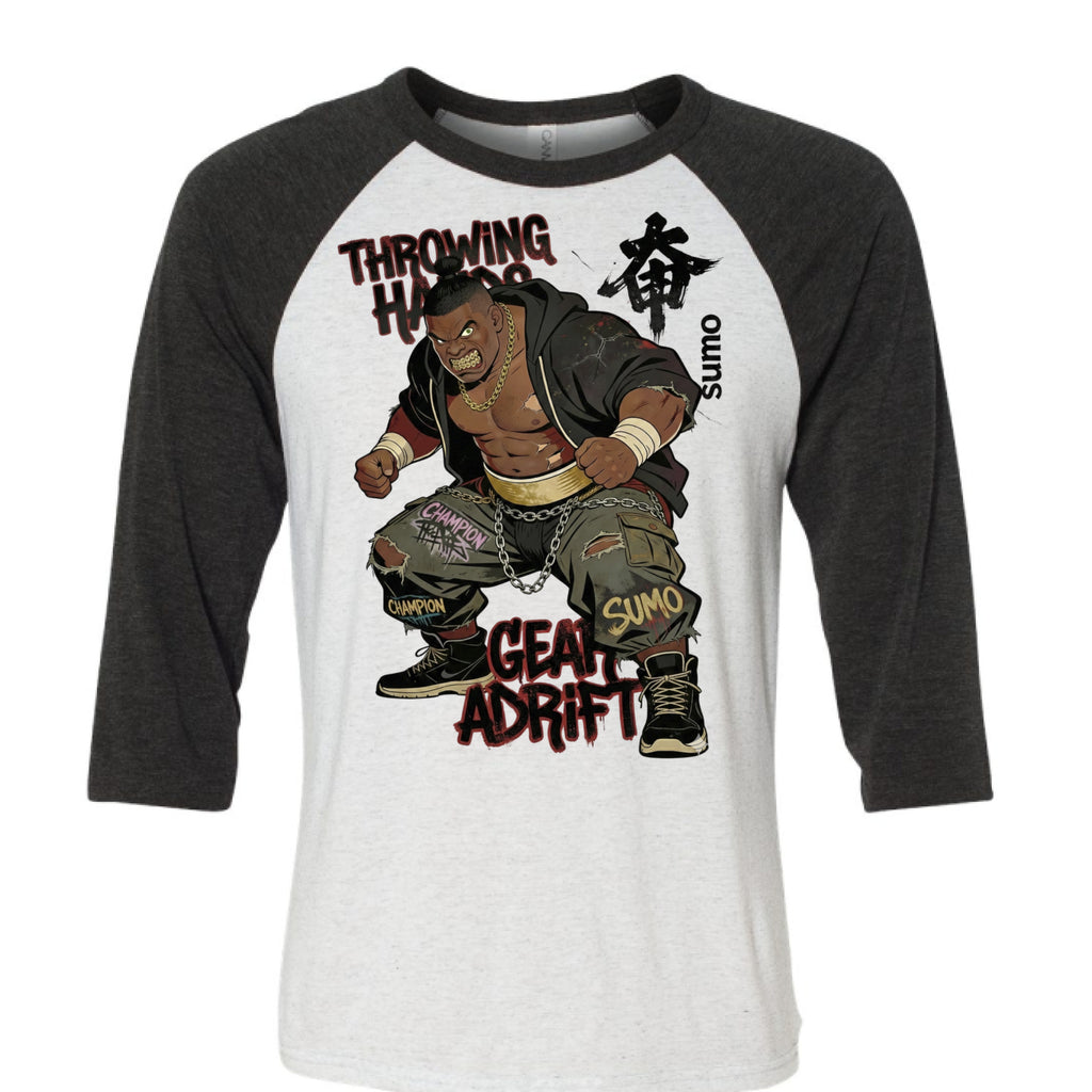 WHT FLCK/CHAR TRIBLND - FRONT