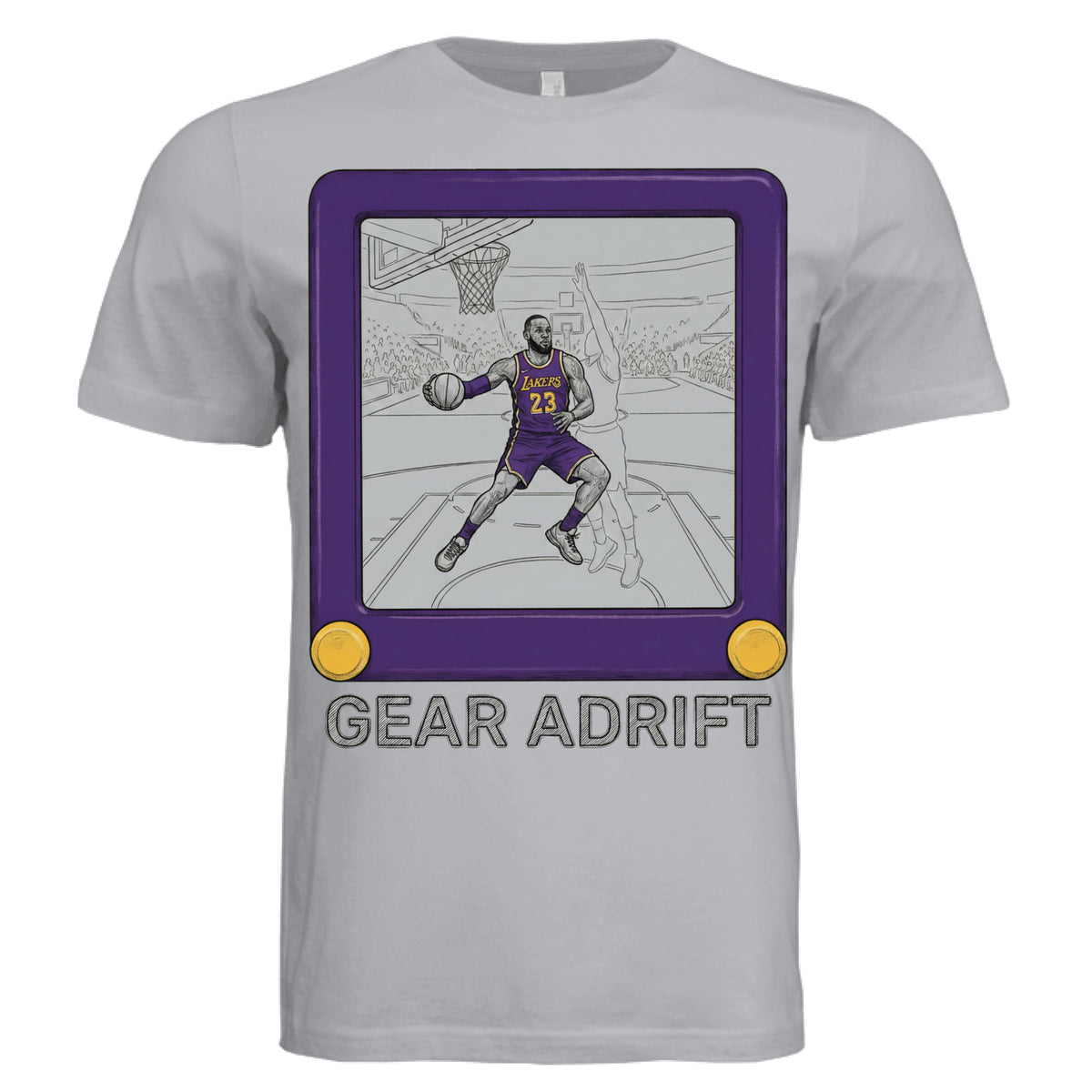 Solid Athletic Grey - FRONT