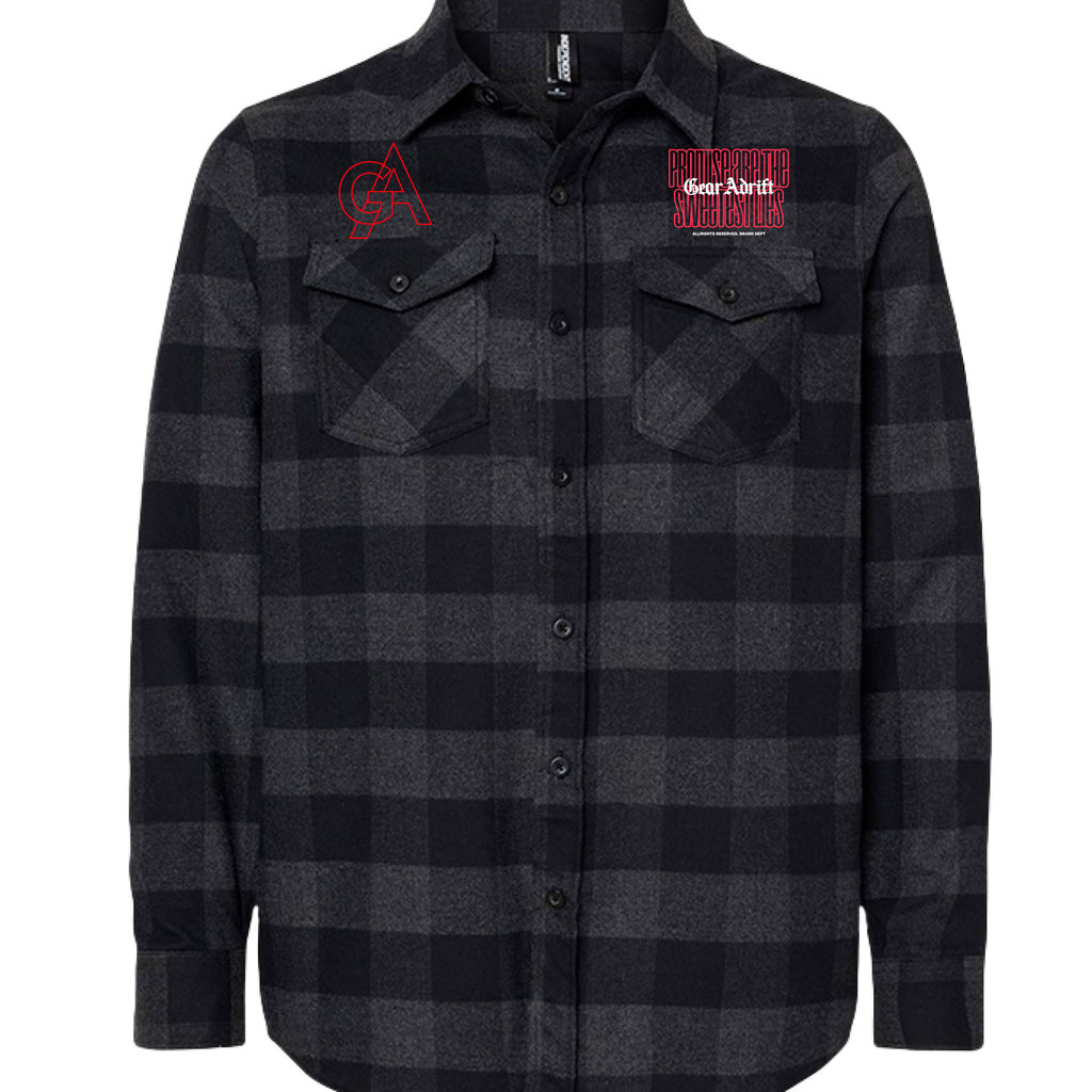 Charcoal Heather/ Black - FRONT