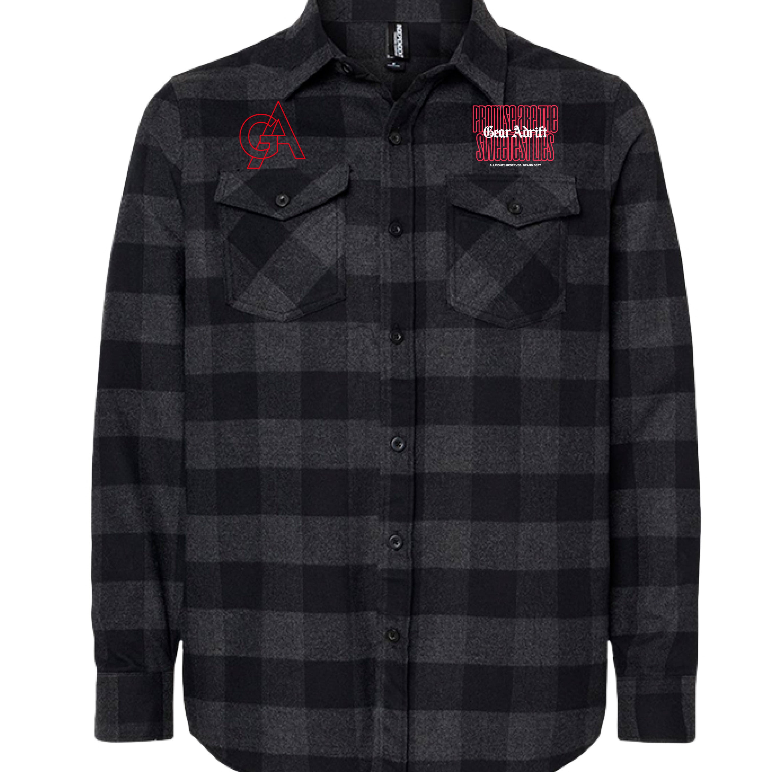 Charcoal Heather/ Black - FRONT